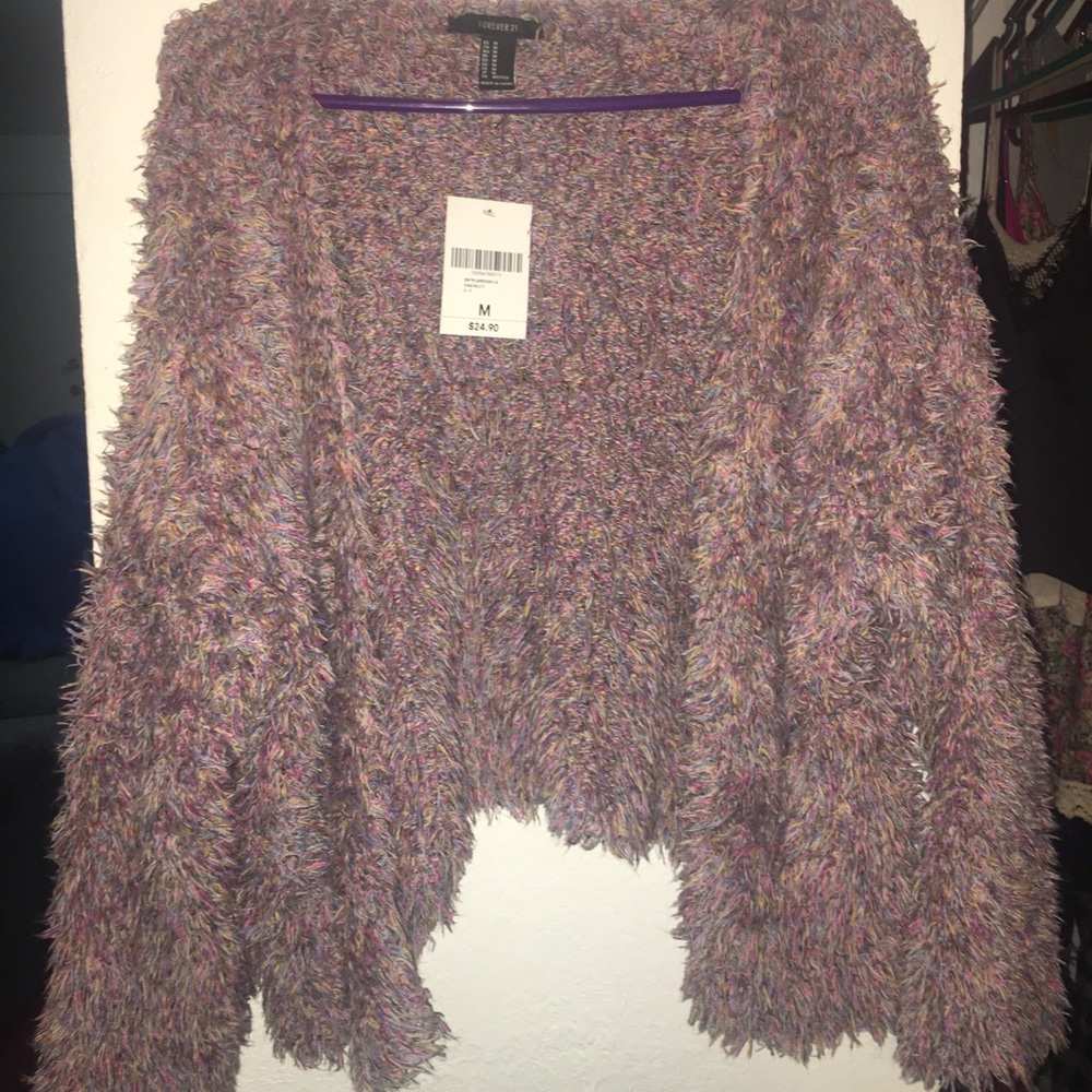 Pretty Pink Forever 21 Cardigan/Sweater
